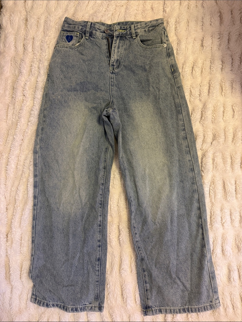 Aelfric Eden Light Blue Straight-Leg Jeans